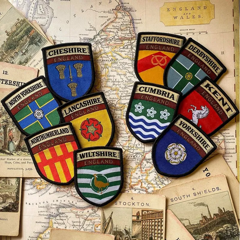 Lancashire County Flag Patch - Adventure Patch Co-2